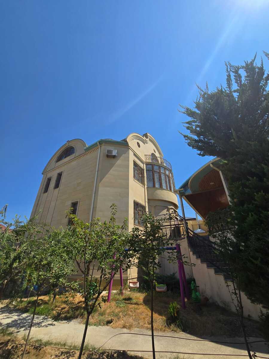 Satılır 6 otaqlı həyət evi/bağ evi 500 m² — Ev, villa, Bakı (9)