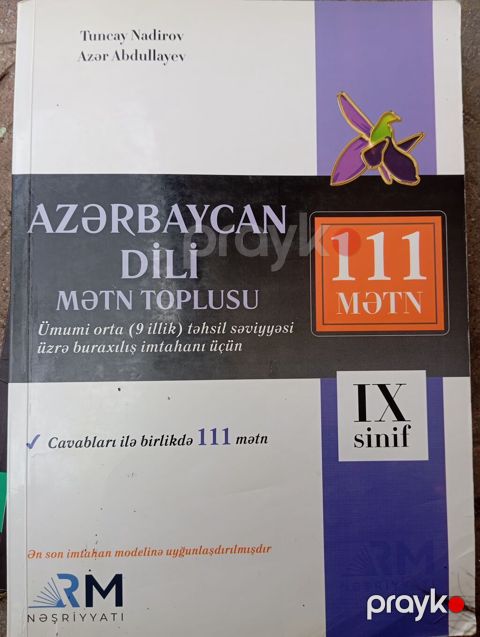 Məhsul: “Azərbaycan dili – Mətn Toplusu” (IX sinif) Müəlliflər: Tuncay