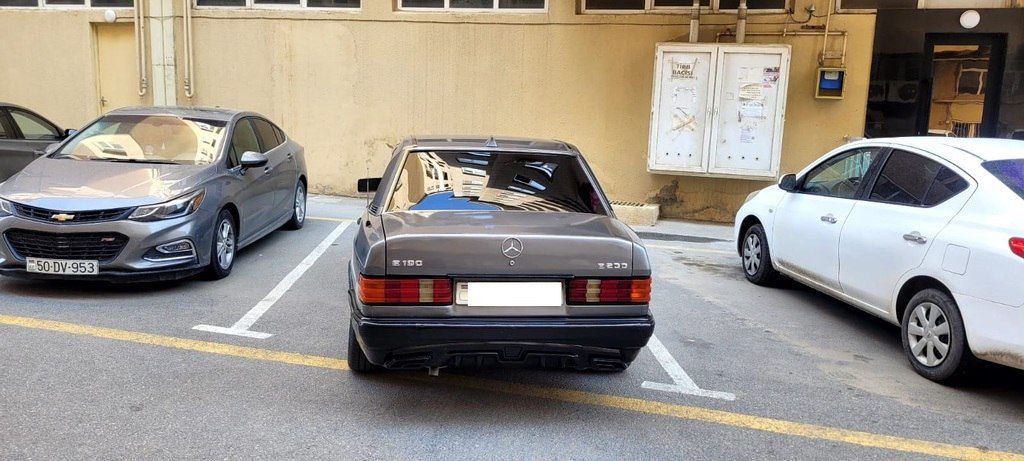 Mercedes 190, 2.0 L, 1991 il, 378 000 km — Avtomobillər, Bakı (2)