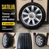 Nissan Teana j32 təkəri 225/50 R17 — Cars