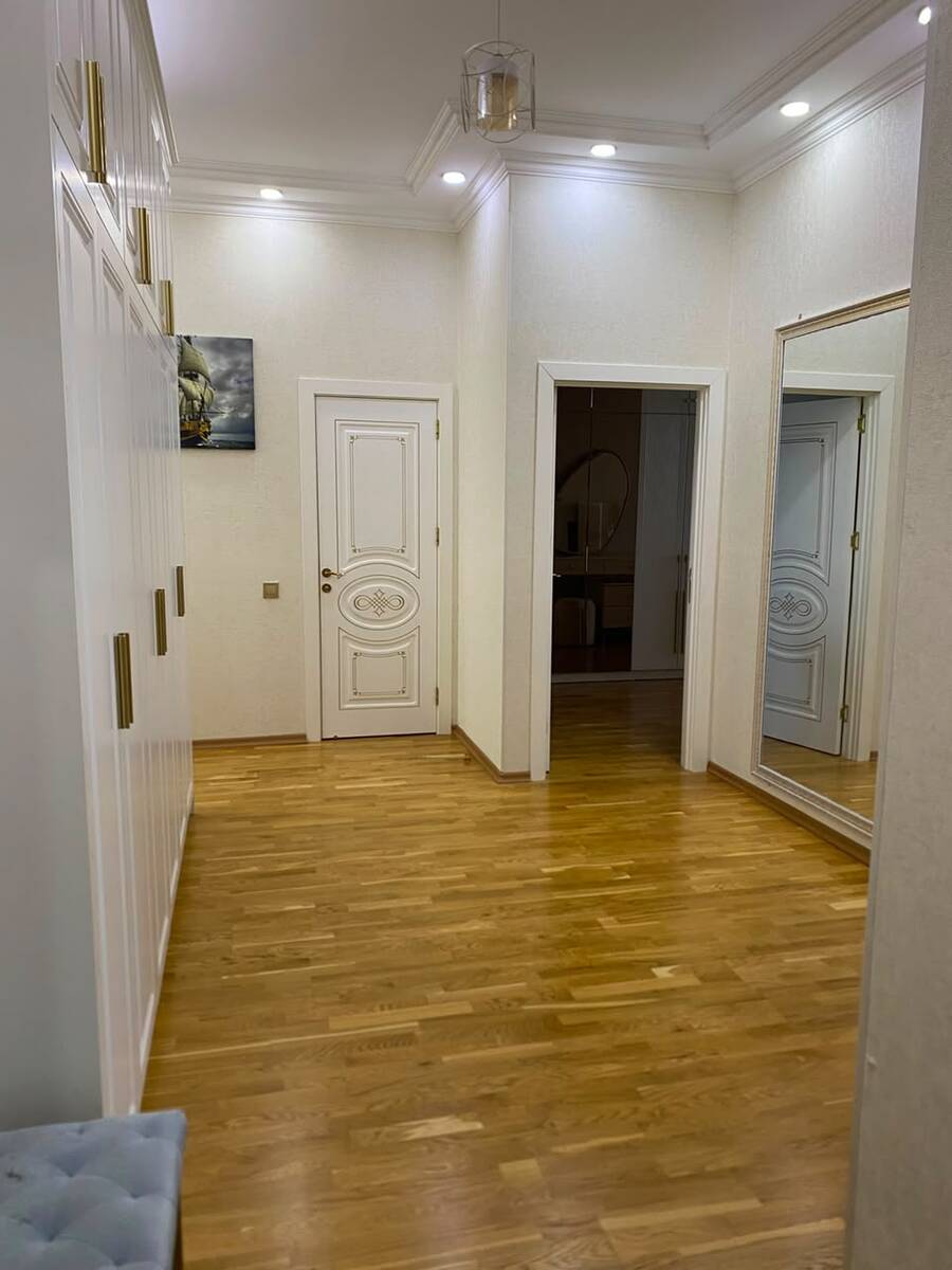 İcarəyə verilir 3 otaqlı yeni tikili 135 m² — Mənzil, Bakı (9)
