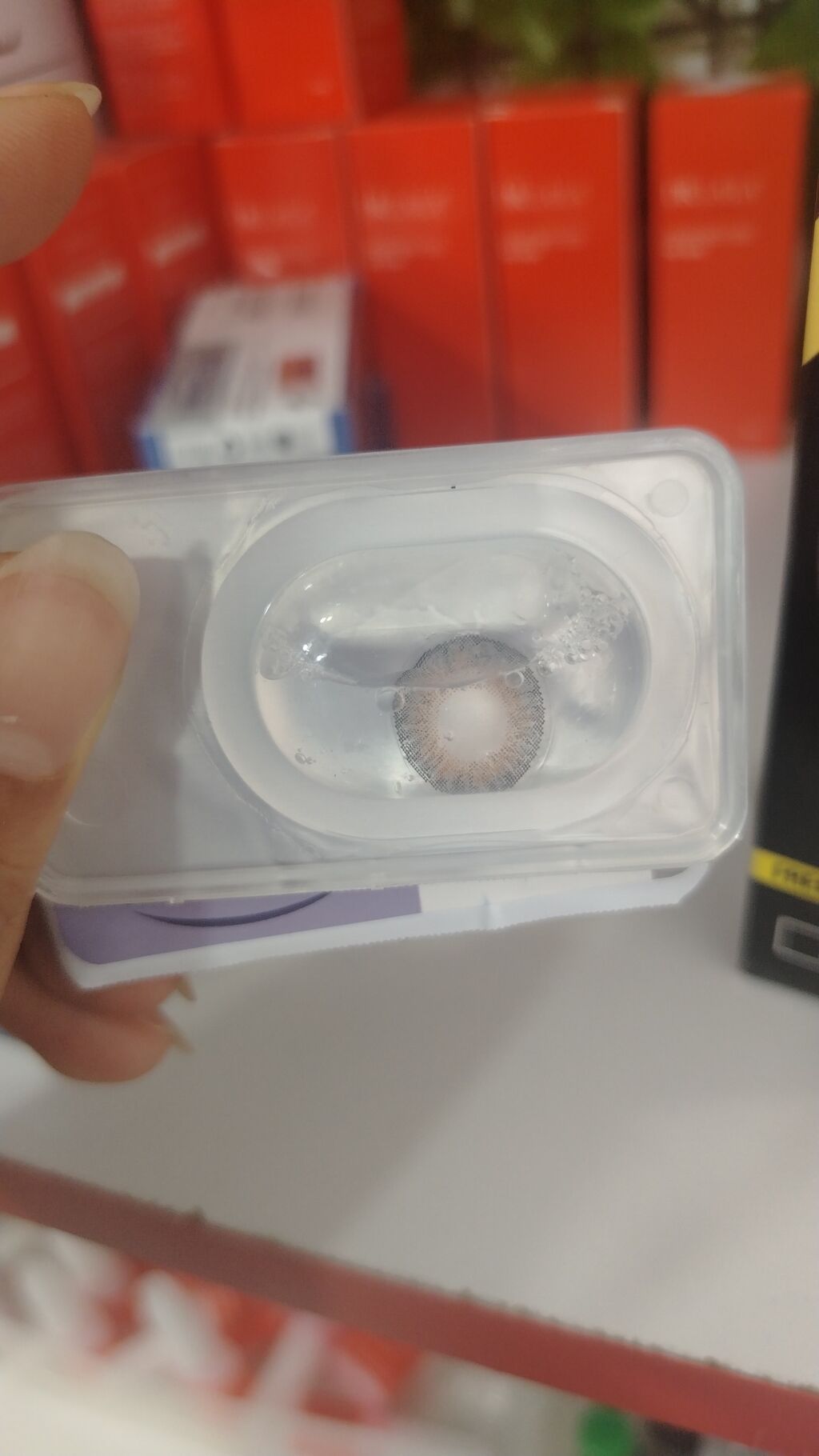 Rəngli kontakt linzalar dəsti Qab+Pinset+30ml su+linza cəmi 25 yox — Aksesuarlar, Bakı (7)