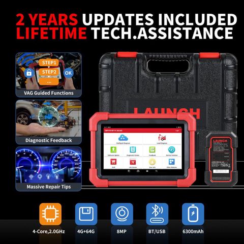 Launch CRP 919X BT – 2 İl Update 100+ Marka Bluetooth Diaqnostika — Bakı
