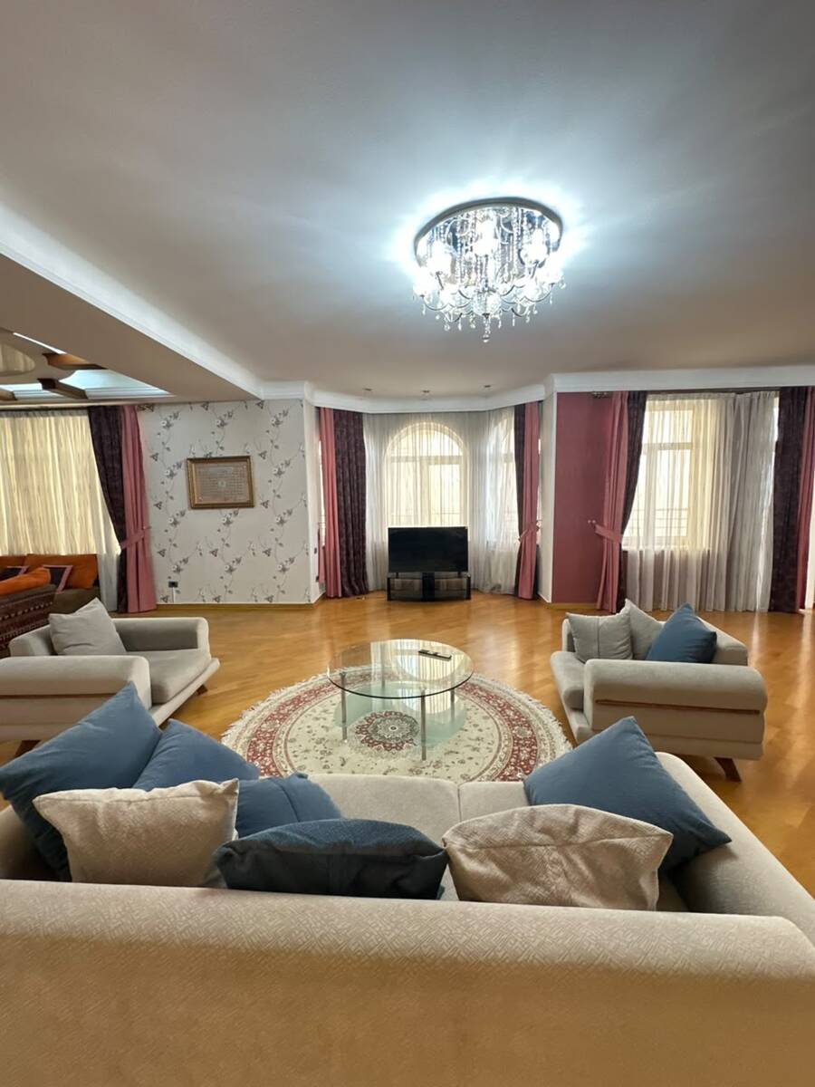 İcarəyə verilir 4 otaqlı yeni tikili 351 m² — Mənzil, Bakı (5)
