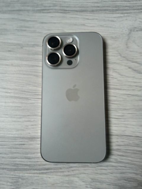 IPhone 15 Pro, 128 GB, White Titanium, Simsiz şarj, Face ID — Sabirabad