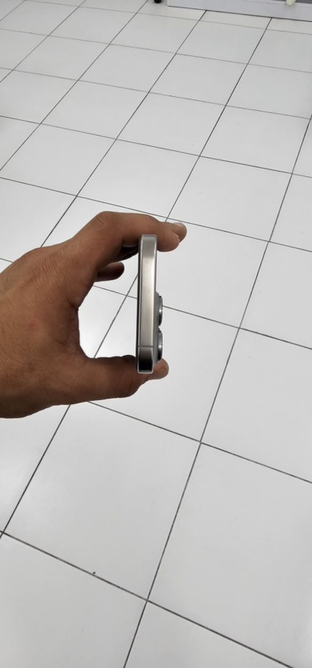 IPhone 16 Pro, 128 GB, Gümüşü, Simsiz şarj, Face ID, Sənədlərlə — Apple iPhone, Şabran (4)