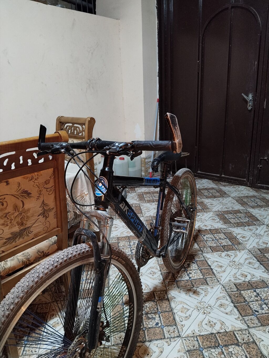 Aksport AK-03 dağ velosipedi - Çərçivə: yüngül ərintili, 26” təkər — Dağ velosipedləri, Samux (4)