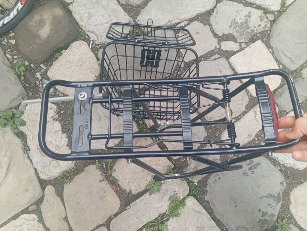 Velosiped satılır səbət hədiyyə arxa oturacaq çıxarılıb taxmaq olur — Velosipedlər, Bakı (8)