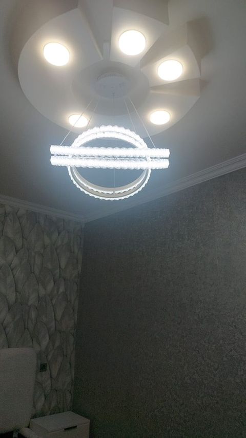 Led Çılçıraq, 4 və daha çox lampa, Metal