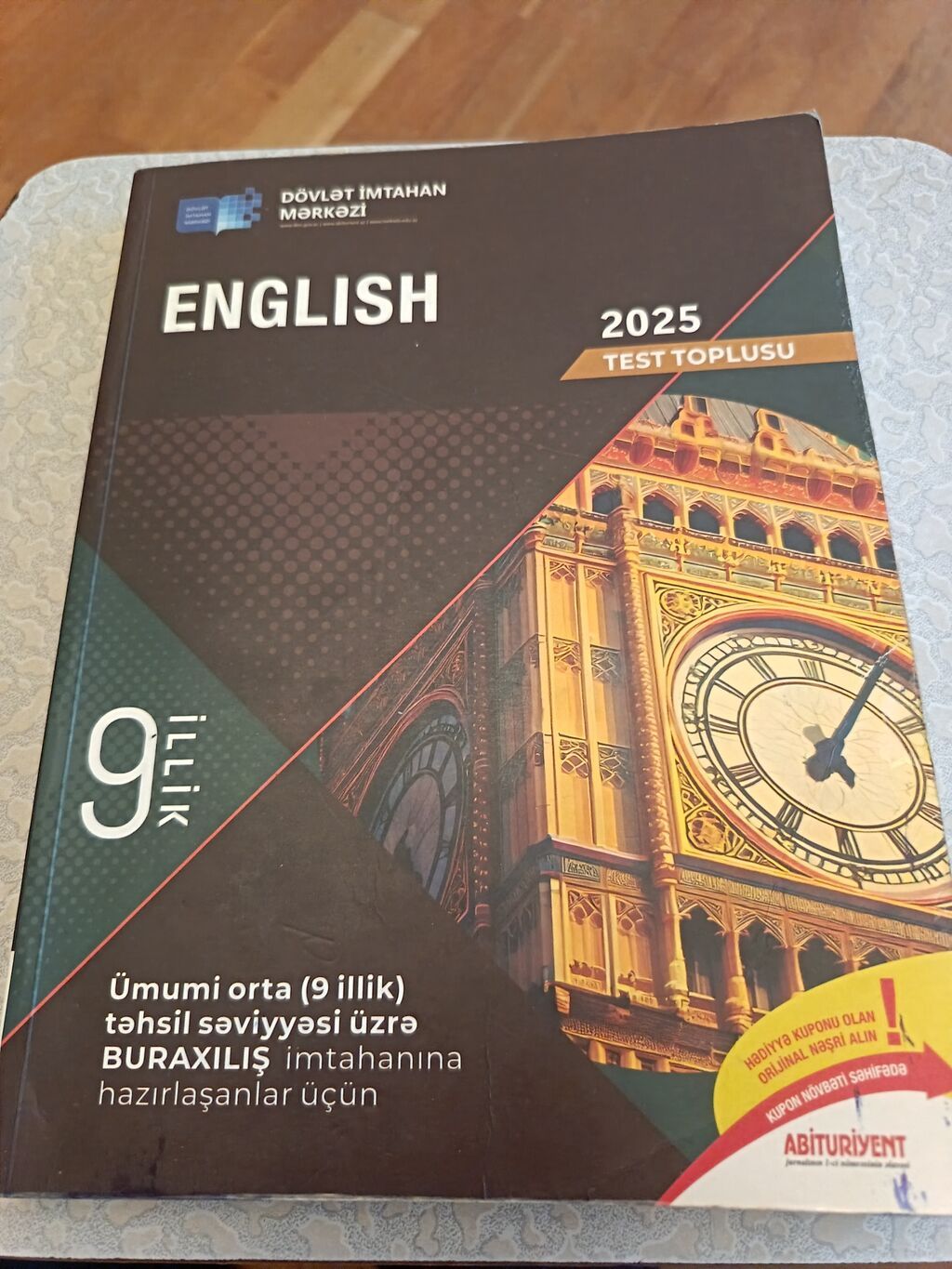English 9 İllik Test Toplusu tam təzədir istifadə olunmayıb — Elektronika, Bakı (2)