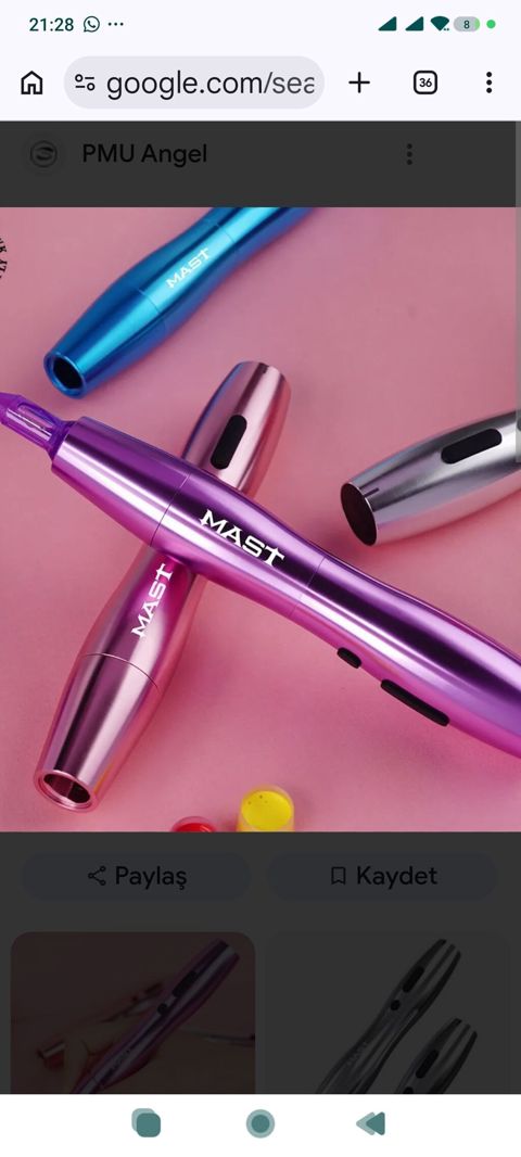 Mast PMU/microblading/tatuaj qələm maşını - Yüngül və balanslı — Qobu