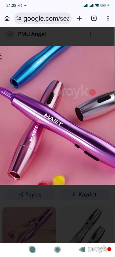 Mast PMU/microblading/tatuaj qələm maşını - Yüngül və balanslı — Qobu