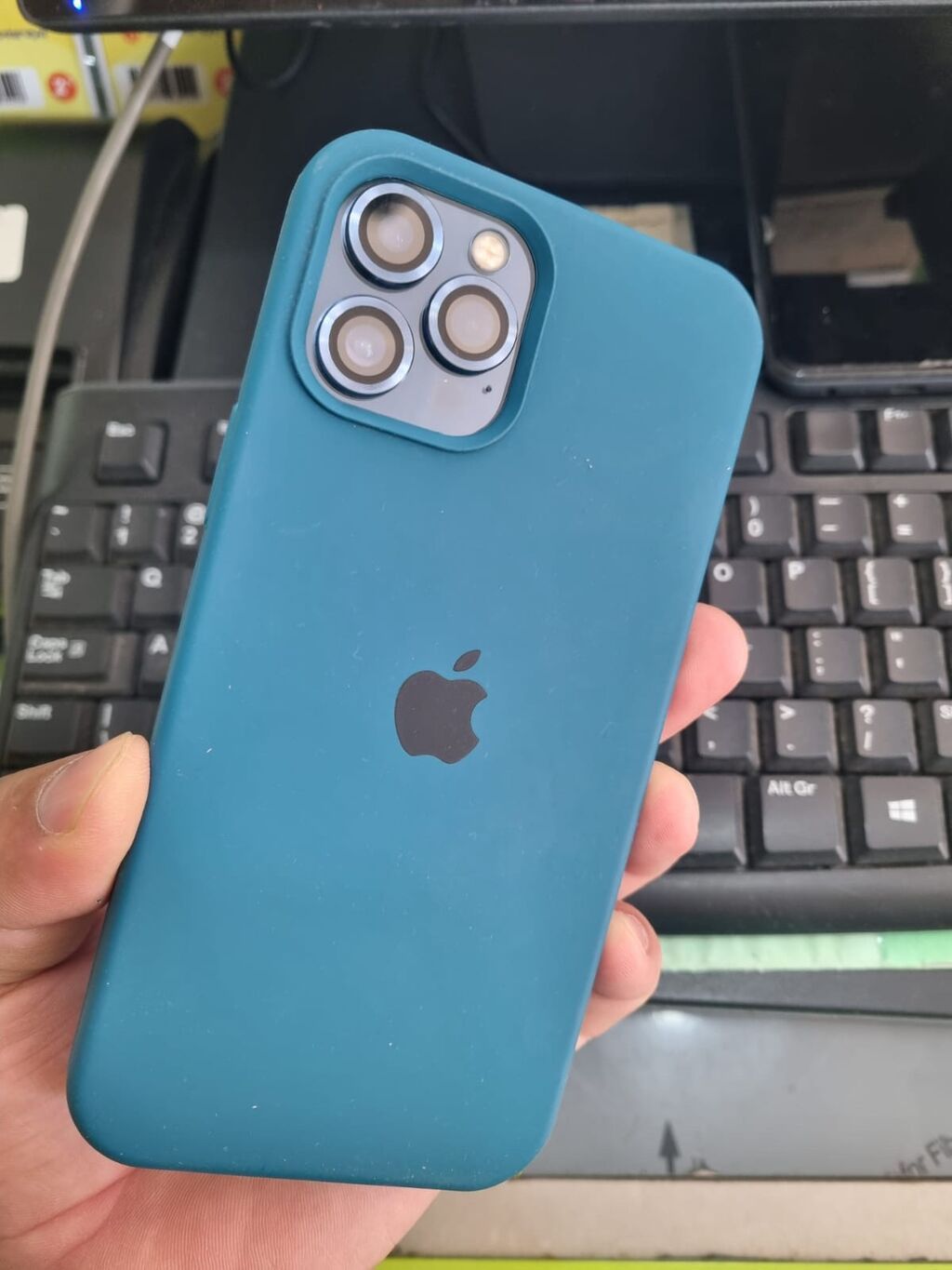 IPhone 12 Pro Max, 256 GB, Pacific Blue, Face ID — Apple iPhone, Lənkəran