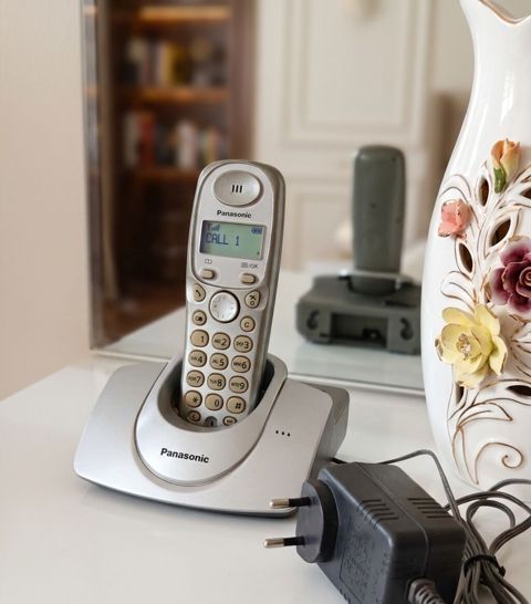 Stasionar telefon Panasonic, Simsiz, İşlənmiş, Pulsuz çatdırılma — Bakı