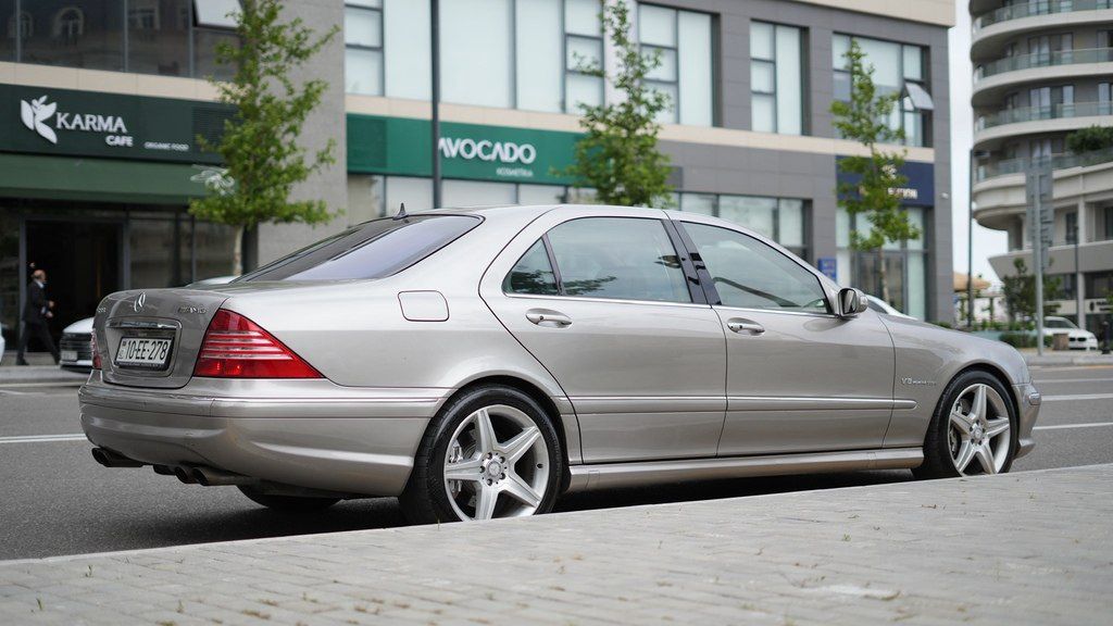 Mercedes S 55 AMG, 5.4 L, 2004 il, 150 000 km — Avtomobillər, Bakı (5)