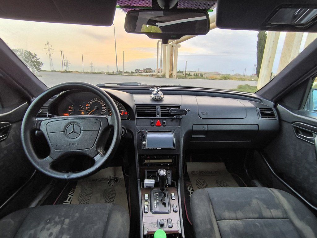 Mercedes C 200, 2.0 L, 1997 il, 362 000 km — Avtomobillər, Bakı (10)