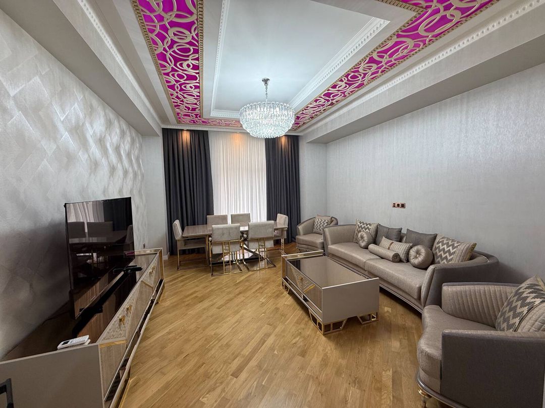 İcarəyə verilir 3 otaqlı yeni tikili 128 m² — Mənzil, Bakı (4)