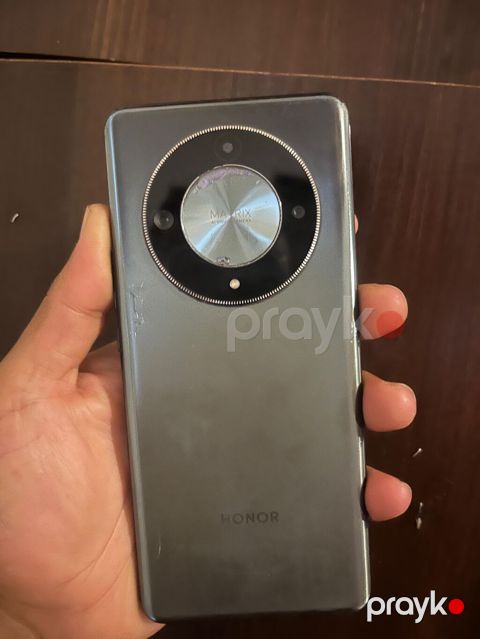 Honor X9b, 256 GB, rəng - Boz, Barmaq izi