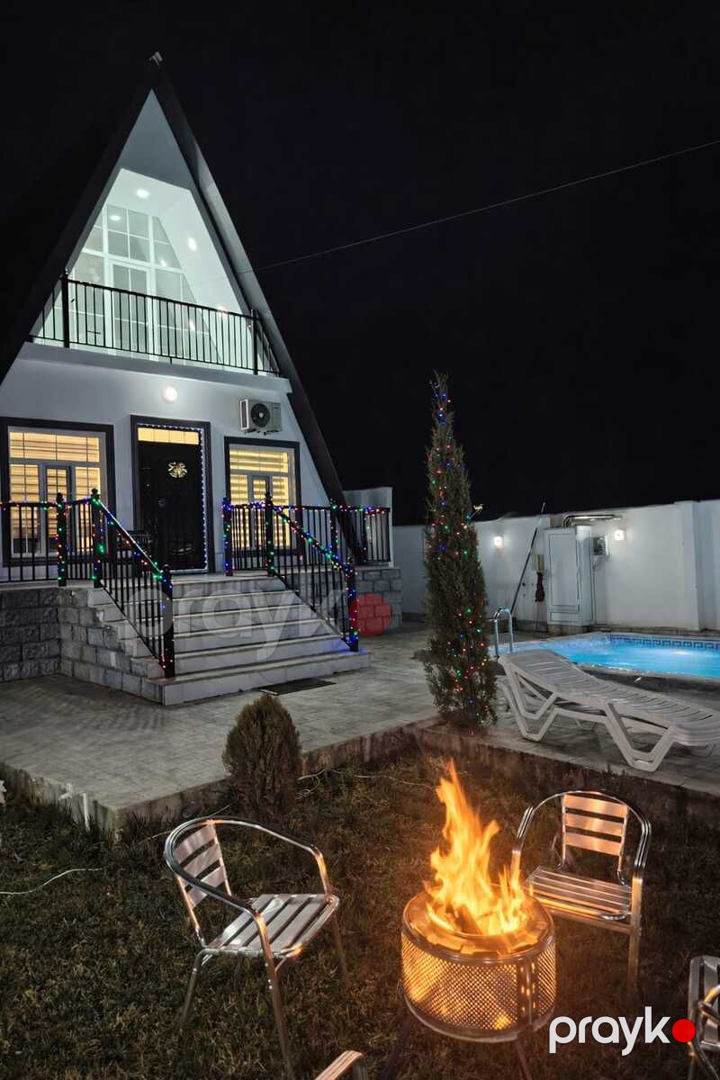 İcarəyə verilir 4 otaqlı həyət evi/bağ evi 160 m² — Ev, villa, Qəbələ (2)