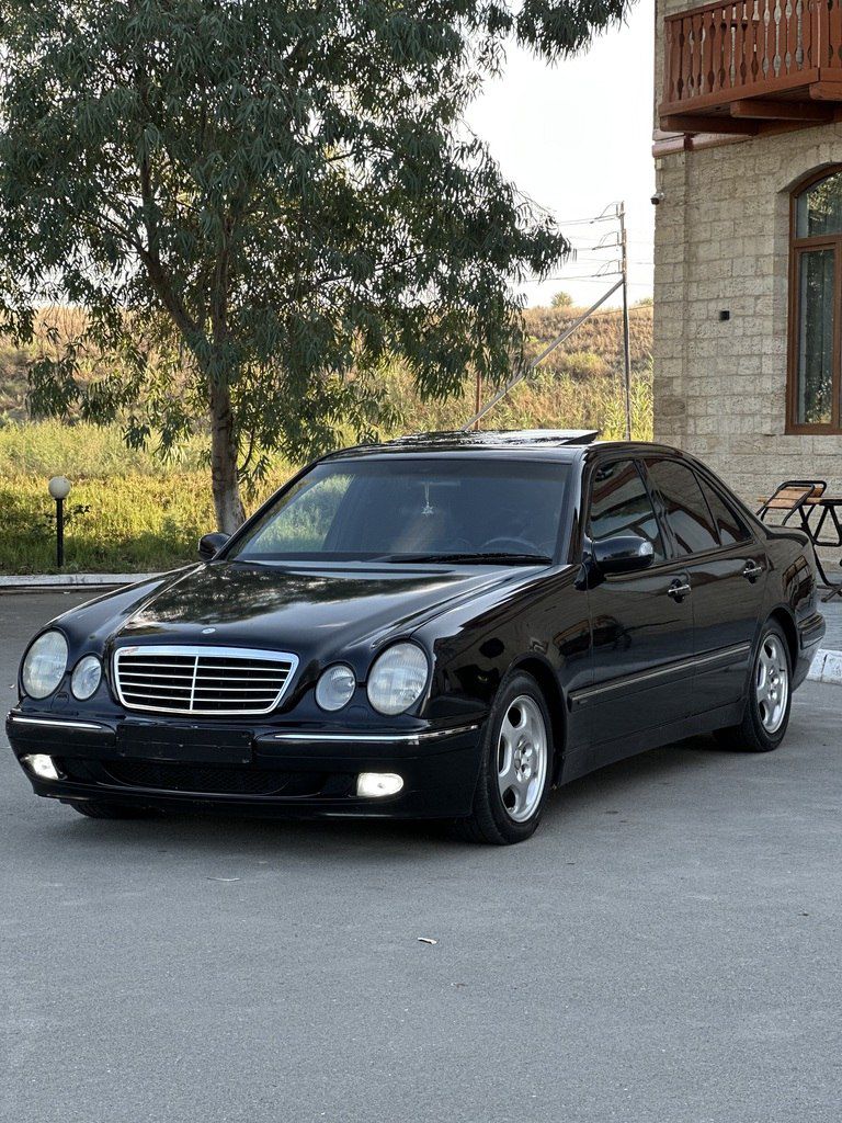 Mercedes E 320, 3.2 L, 2000 il, 458 809 km — Avtomobillər, Yevlax