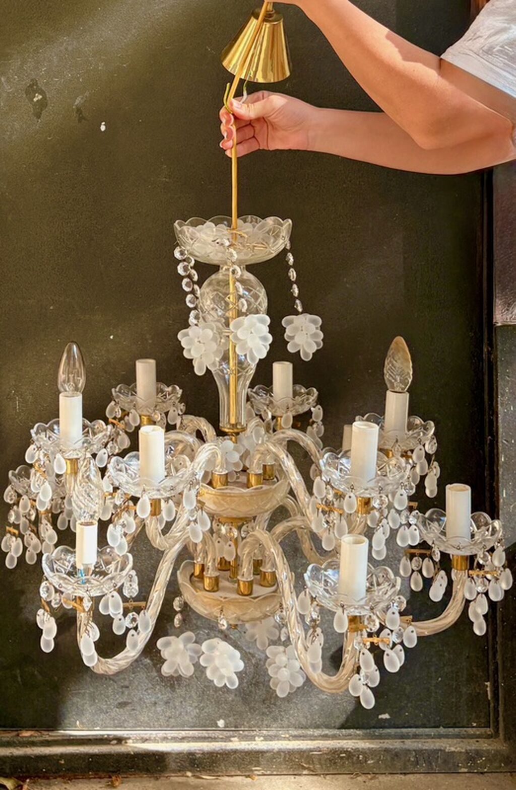 Çılçıraq, 10 və daha çox lampa — İşıqlandırma, Masazır (2)