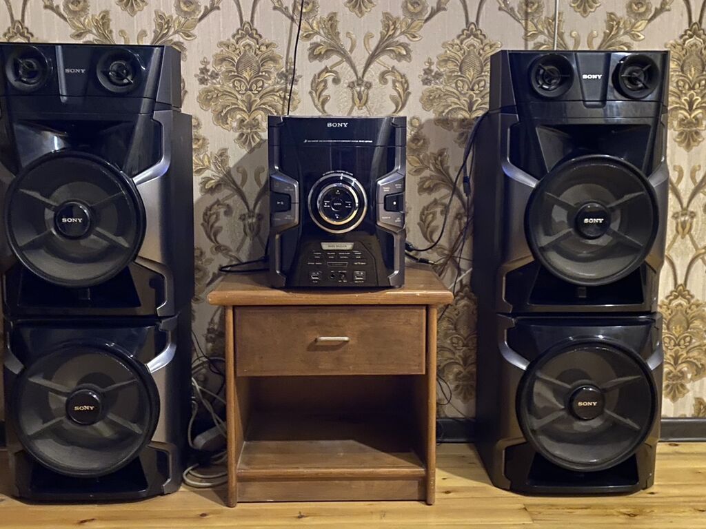 Sony ev audio sistemi – güclü party üçün tam dəst - Model: Sony MHC — Elektronika, Mehdiabad (2)