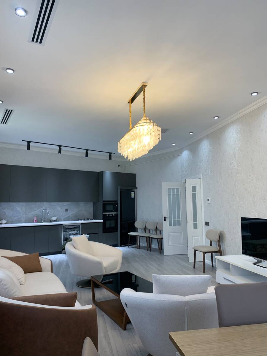 İcarəyə verilir 3 otaqlı yeni tikili 127 m² — Mənzil, Bakı (6)
