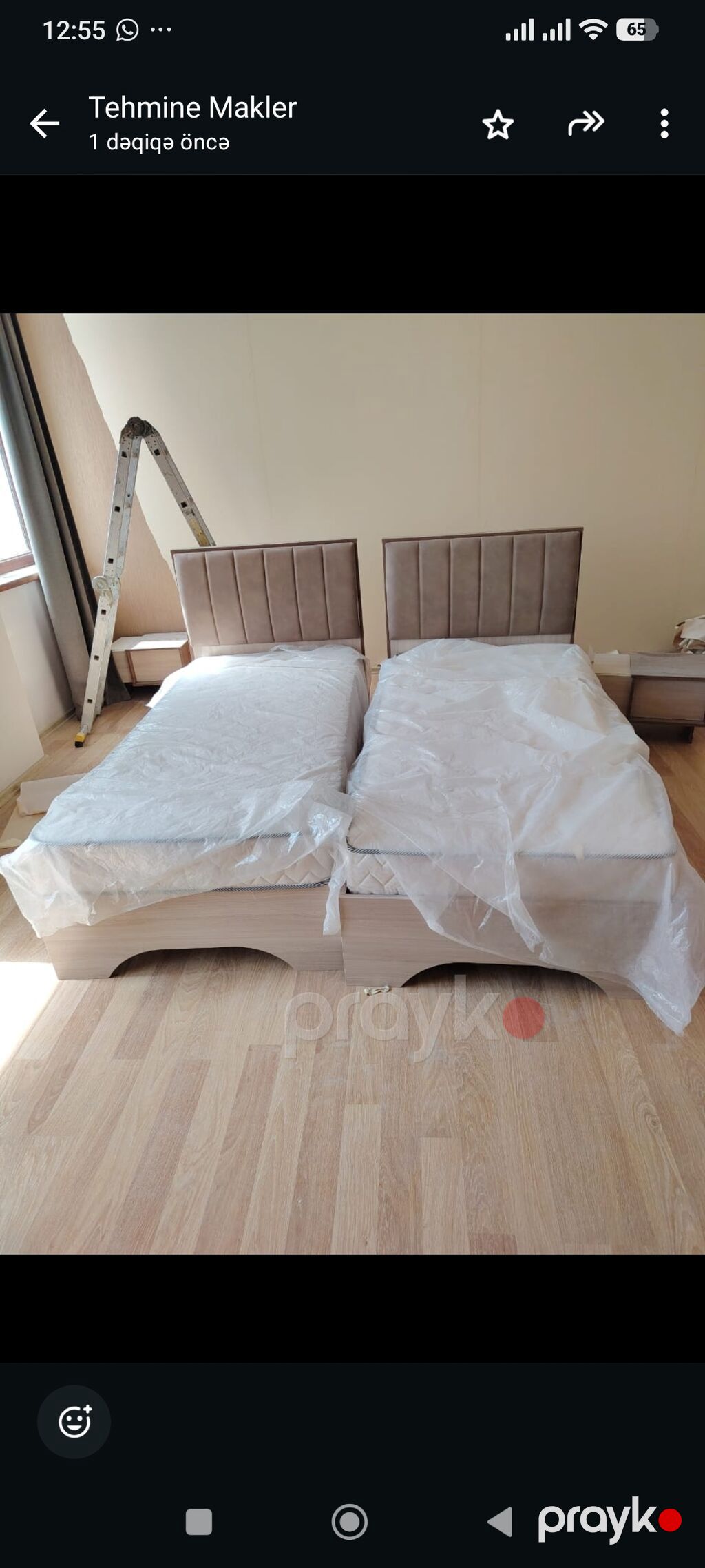 İki neferlik genc otağı mebeli. 550azn. deste daxildi. İki eded — Uşaq mebeli dəstləri, Bakı (6)