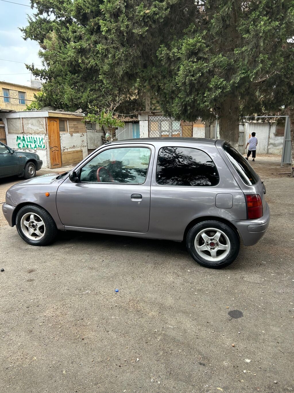 Nissan Micra (K11) hetçbek, 3 qapı, boz rəng. - Yığcam şəhər — Avto, Bakı (4)