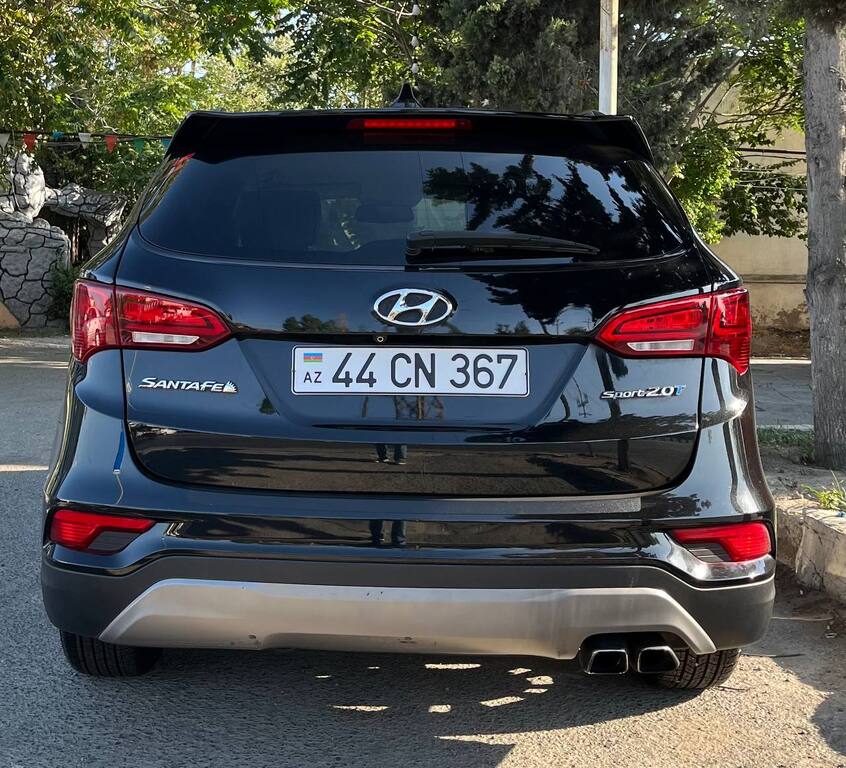 Hyundai Santa Fe, 2.0 L, 2017 il, 178 637 km — Avtomobillər, Bakı (4)