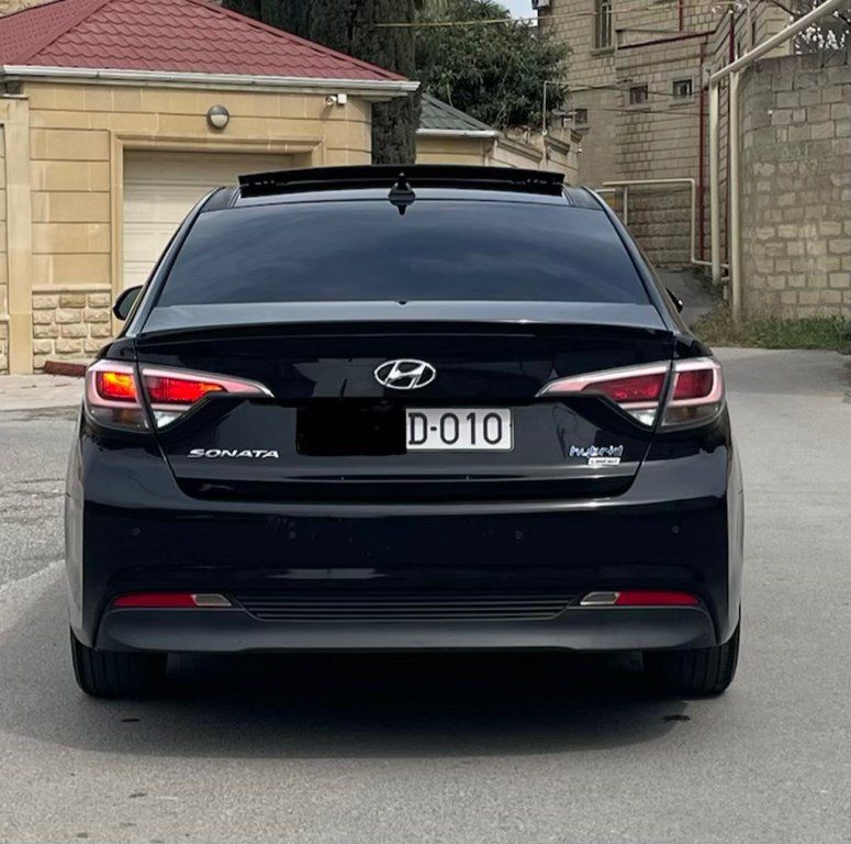 Hyundai Sonata, 2.0 L, 9.8 kWh, 2017 il, 69 500 km — Avtomobillər, Bakı (4)