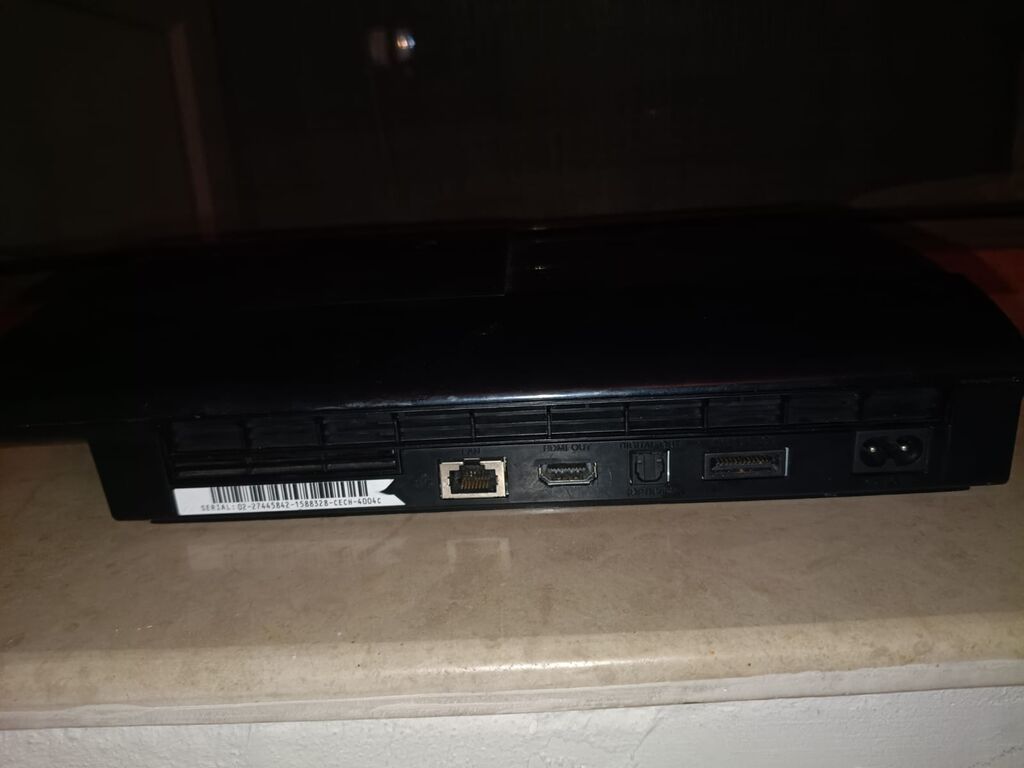 PlayStation 3 super silim problemi yoxdur 46 oyunlu 3 pult və kabellər — Elektronika, Sumqayıt (5)