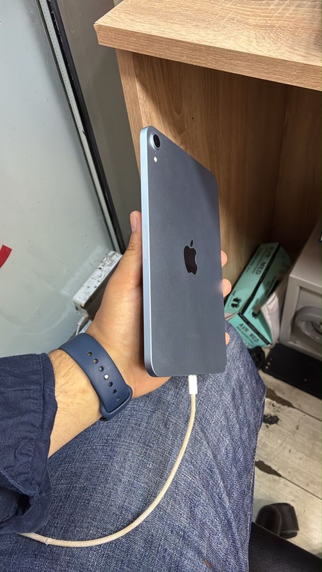 İ pad mini 7 97 pil 128 yaddas Zavod Yungul ciziqlari var — Elektronika, Bərdə (5)