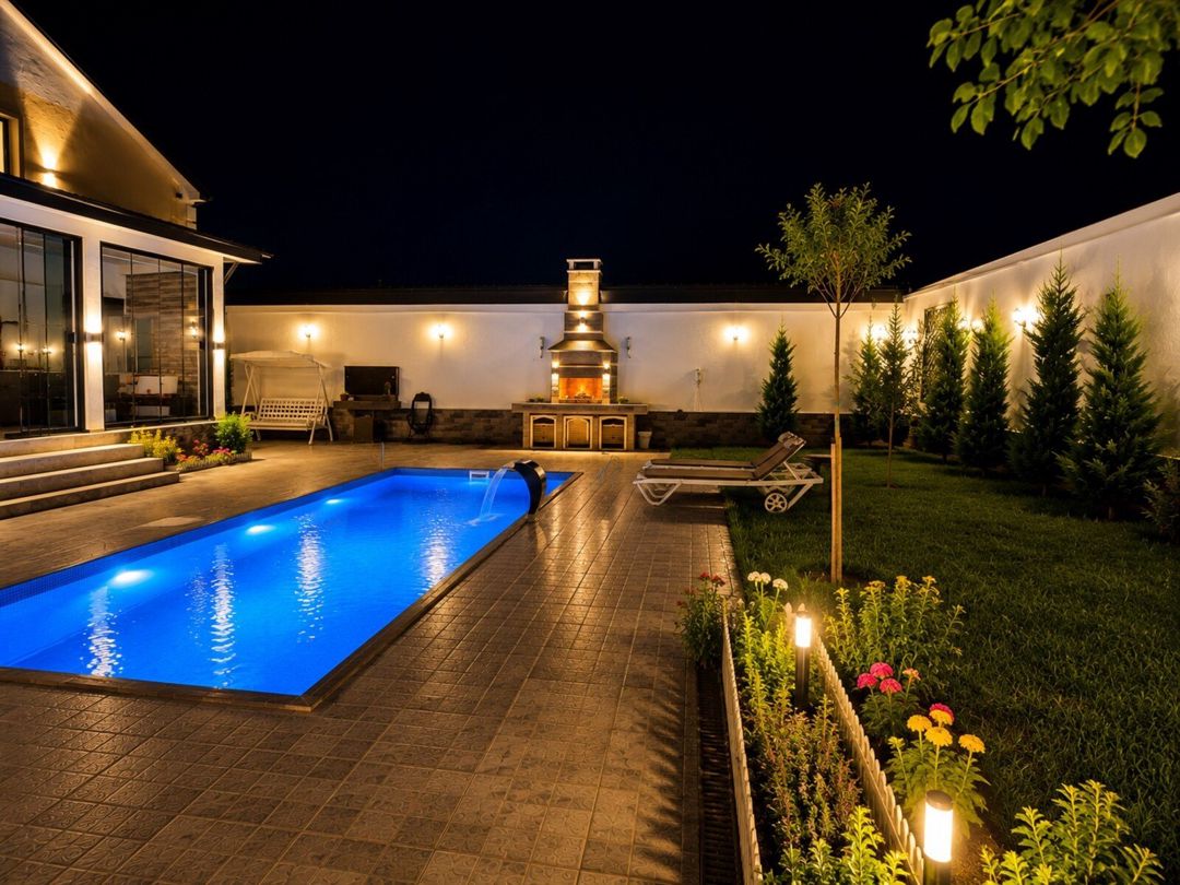 Satılır 8 otaqlı həyət evi/bağ evi 340 m² — Ev, villa, Bakı (8)