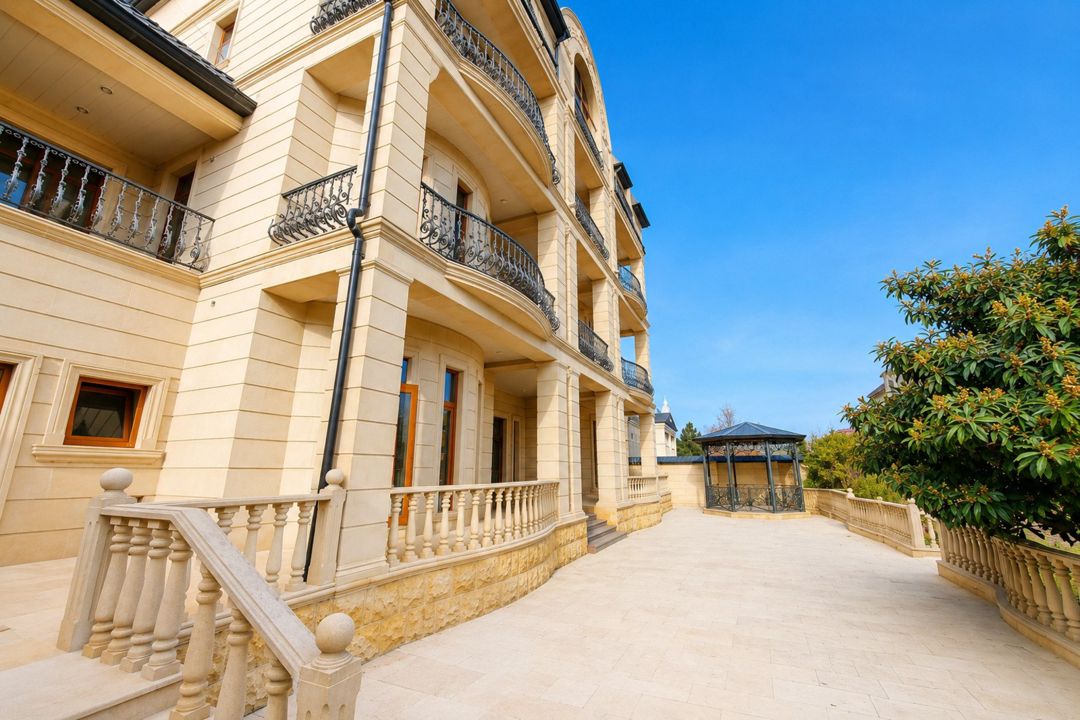 Satılır 8 otaqlı həyət evi/bağ evi 1150 m² — Ev, villa, Bakı (2)