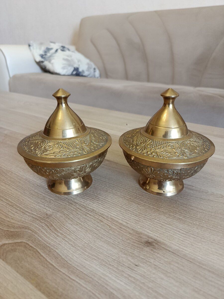 Latun qənd qabılar — Bişirmə qabları, Bakı (2)