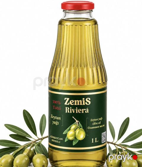 Zeytun yağı, 1 l — Bakı