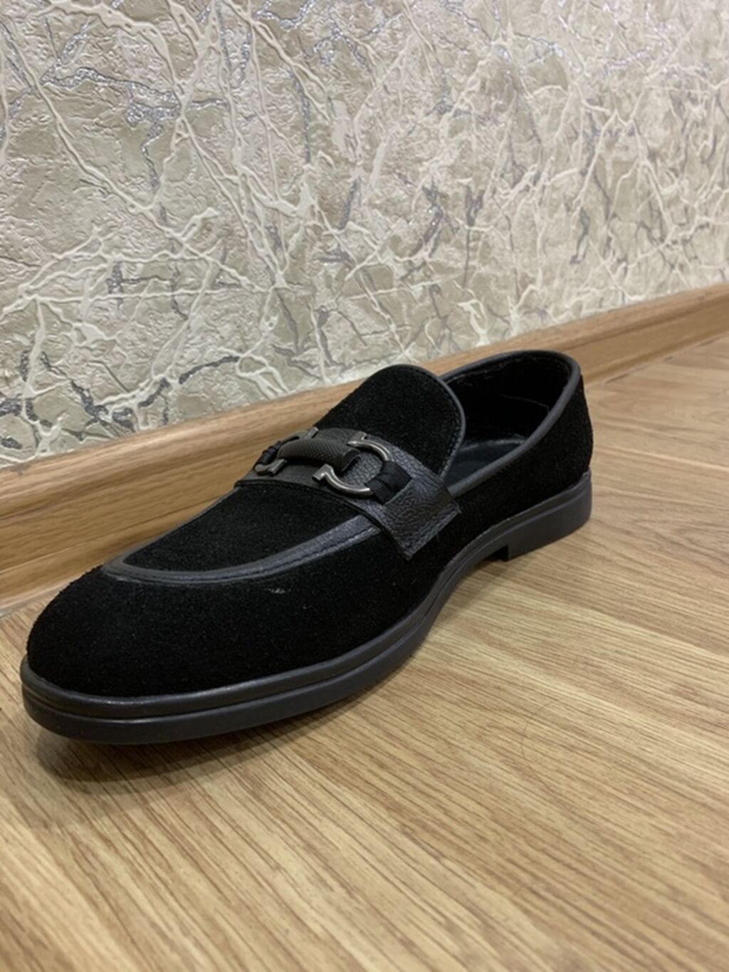 Məhsul: Kişi loafer ayaqqabısı – Barelli - Rəng: Qara - Material: Üst — Şəxsi əşyalar, Mehdiabad (2)