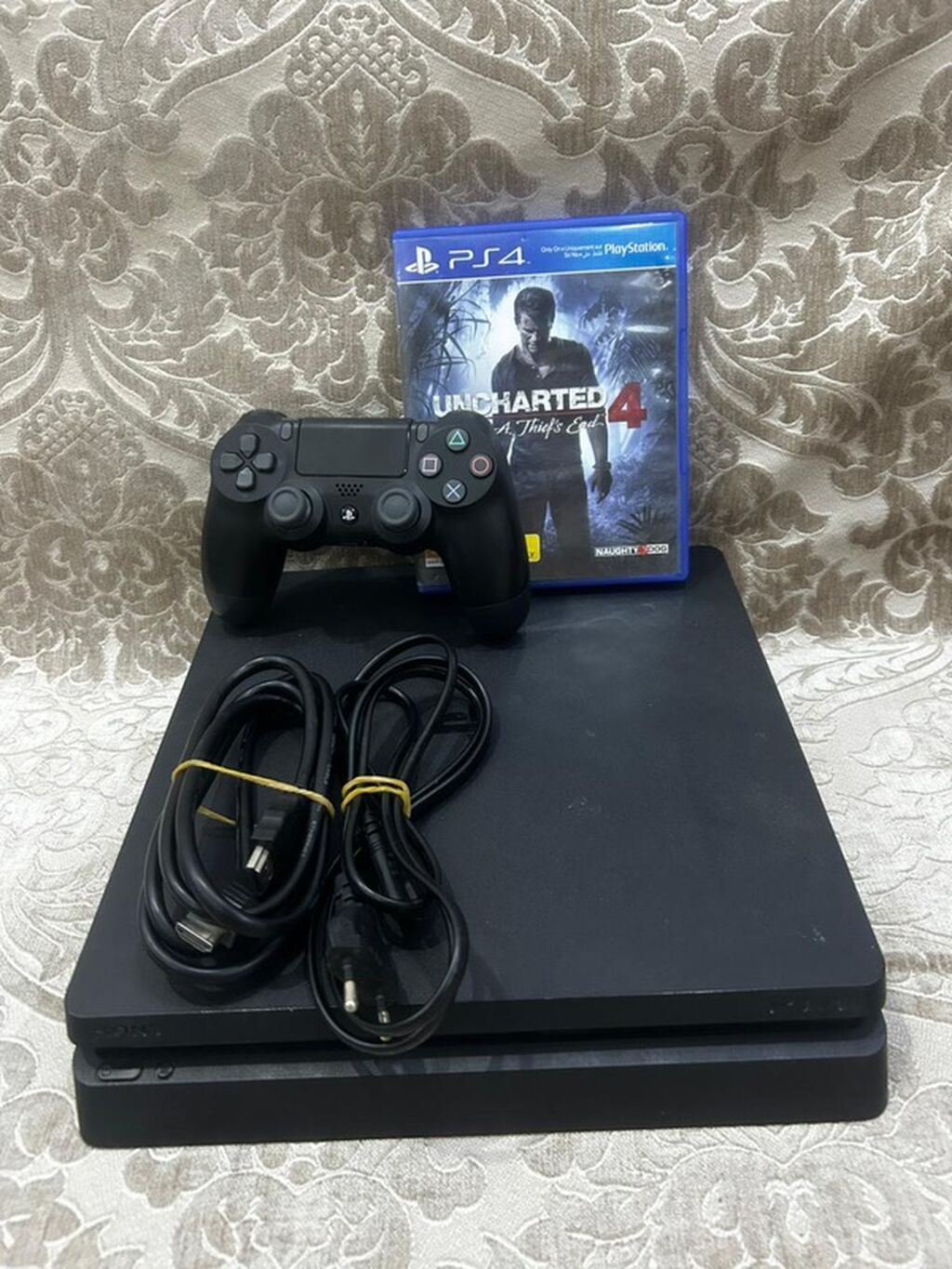 PlayStation 4 Slim oyun konsolu paketi Komplekt: - PS4 Slim konsol — Elektronika, Masazır (2)
