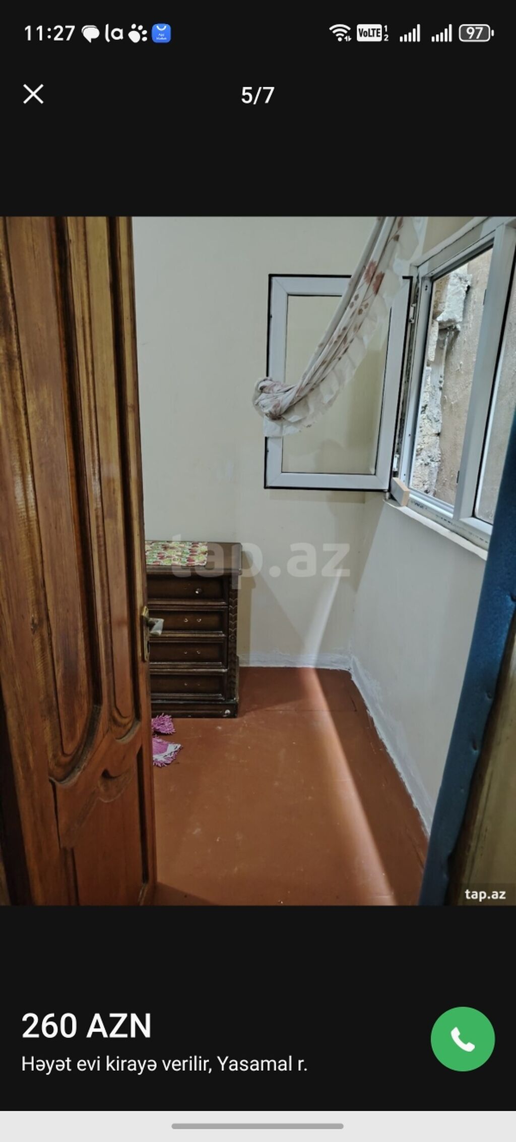 Yasamal r-nunda həyət evi kirayə verilir – 260 AZN. Kommunal ödənişlər — Daşınmaz əmlak, Bakı (4)