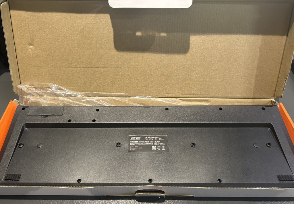2E KS210 Black simsiz klaviatura Yenidir — Elektronika, Bakı (4)