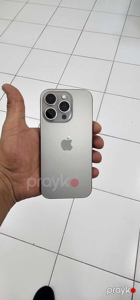 IPhone 16 Pro, 128 GB, Gümüşü, Simsiz şarj, Face ID, Sənədlərlə