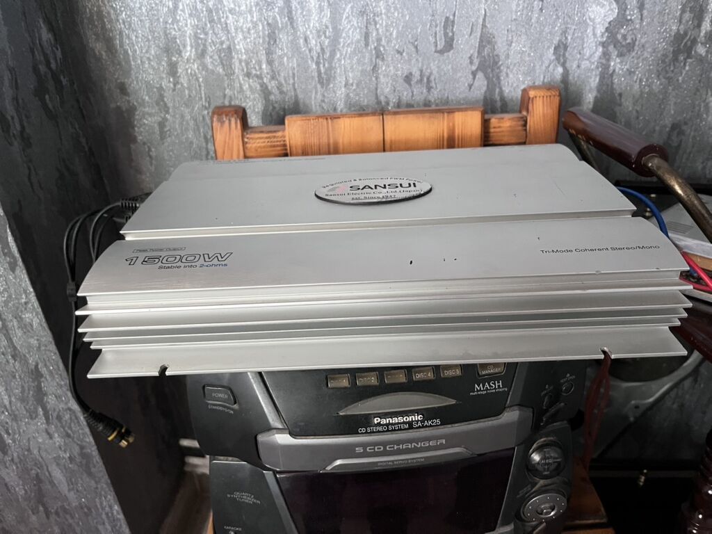 Sansui CMA-4120 avtomobil gücləndiricisi - Güc: 1500W Peak Power — Elektronika, Masazır (7)