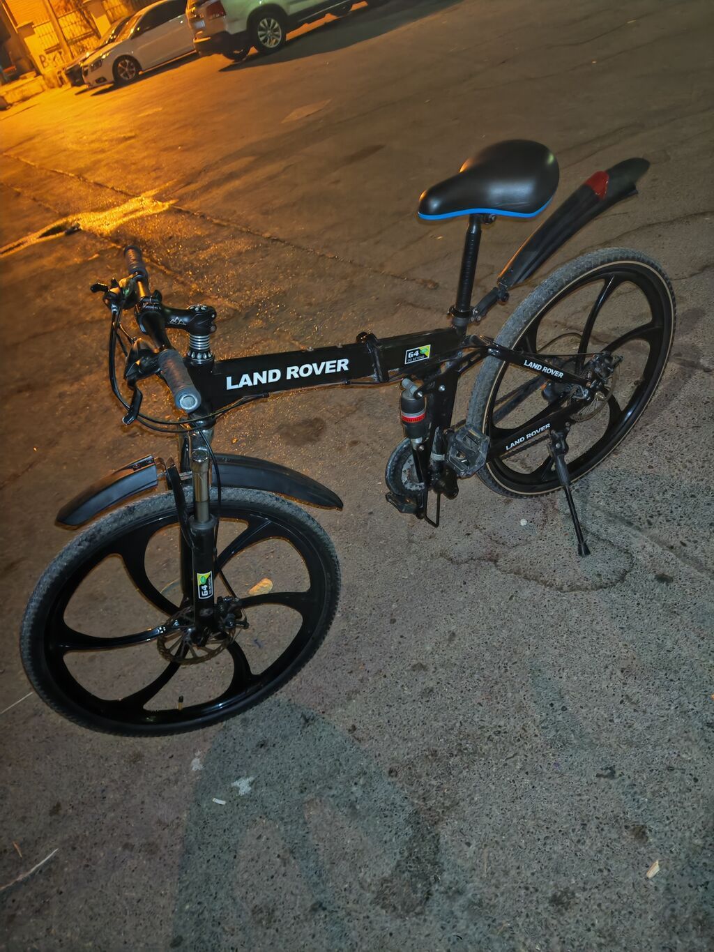 Land Rover qatlanan velosiped - Çərçivə: qatlanan, yüngül alaşımlı — Velosipedlər, Bakı