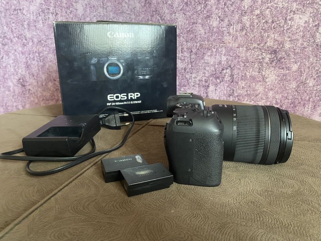 Canon EOS RP tam kadr güzgüsüz fotoaparat + RF 24-105mm f/4-7.1 IS STM — Elektronika, Sabirabad (4)