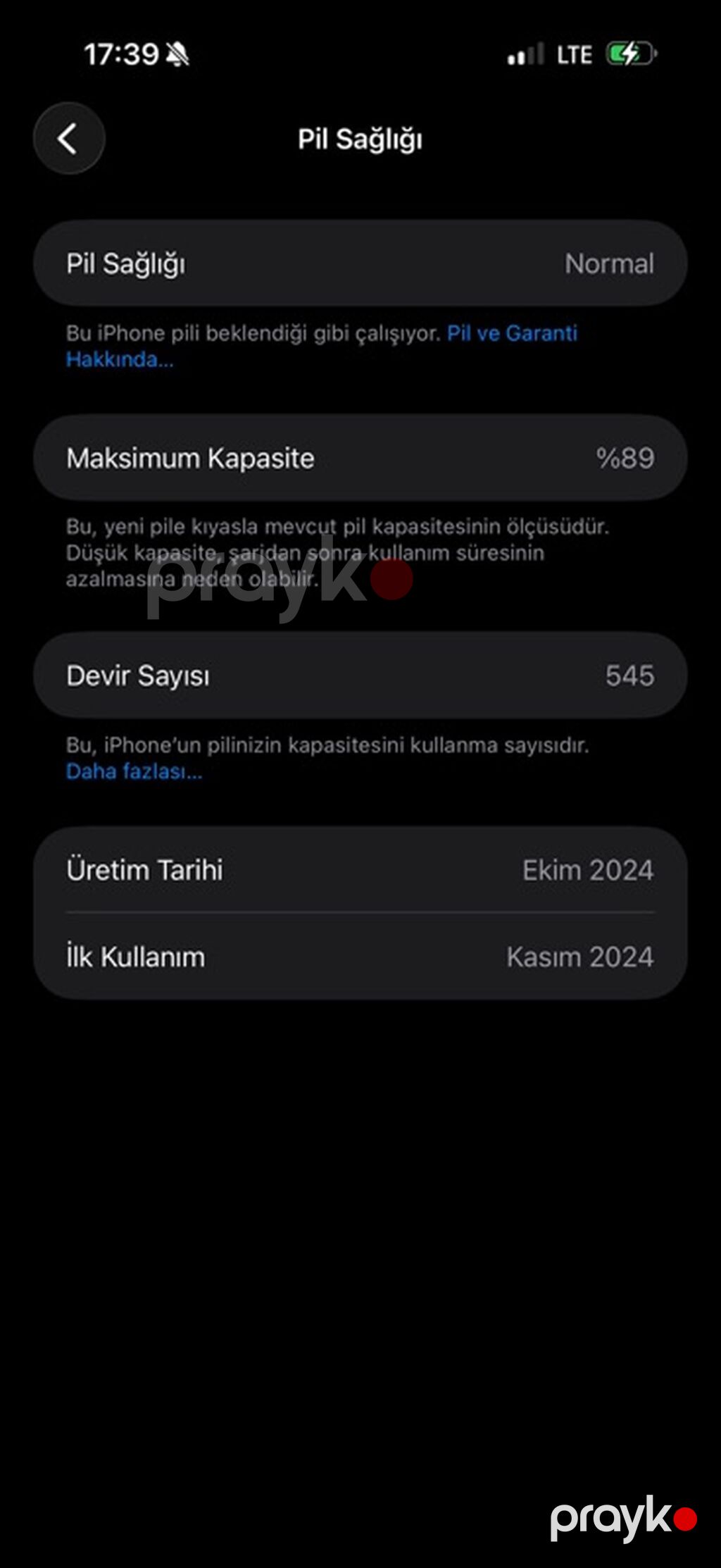 IPhone 16 Pro Max, 256 GB, Qızılı — Apple iPhone, Qusar (4)
