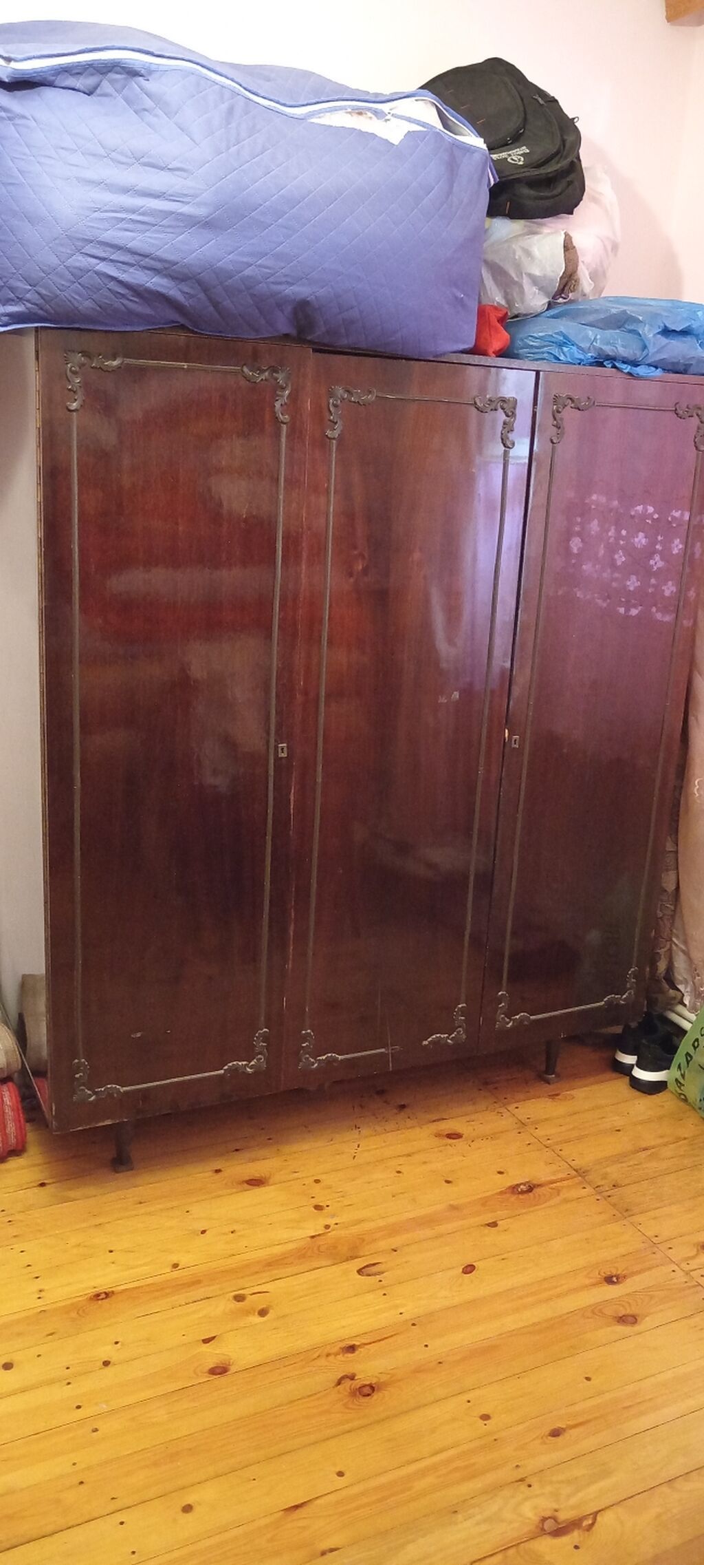 İkinəfərlik çarpayı, Dolab, İşlənmiş — Mebel, Bakı (4)