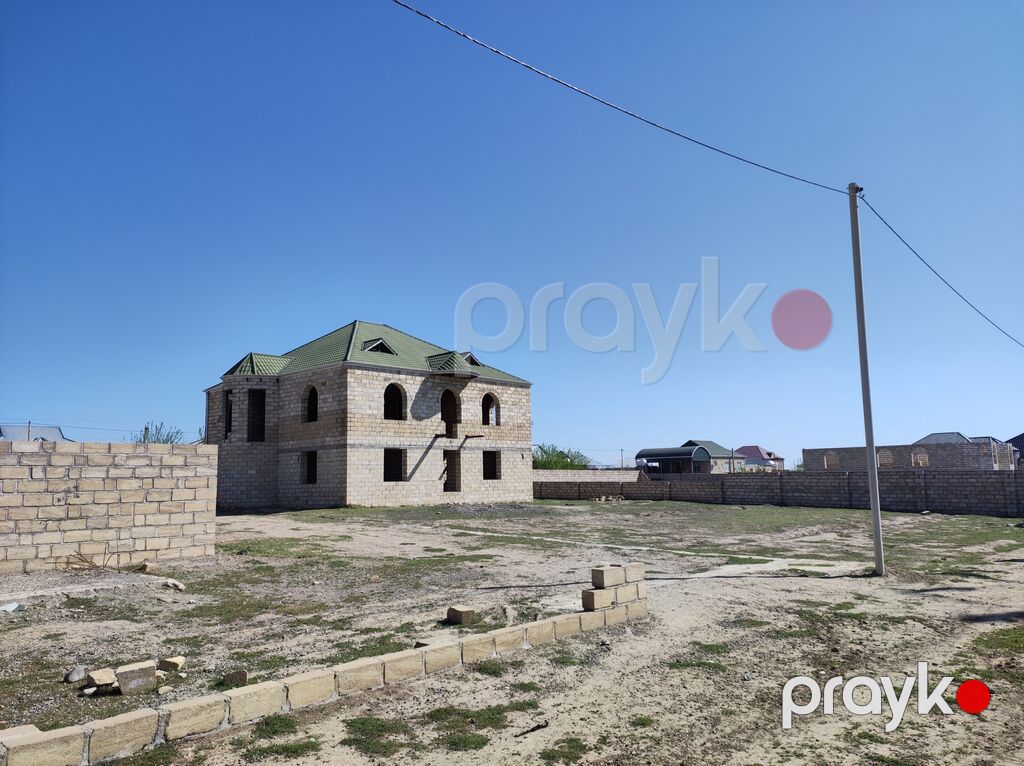 Salam satlir ev qoşa daşla ikinci mertbsne kim ev 12 sotdan ibaret ev — Ev, villa, Bərdə (3)