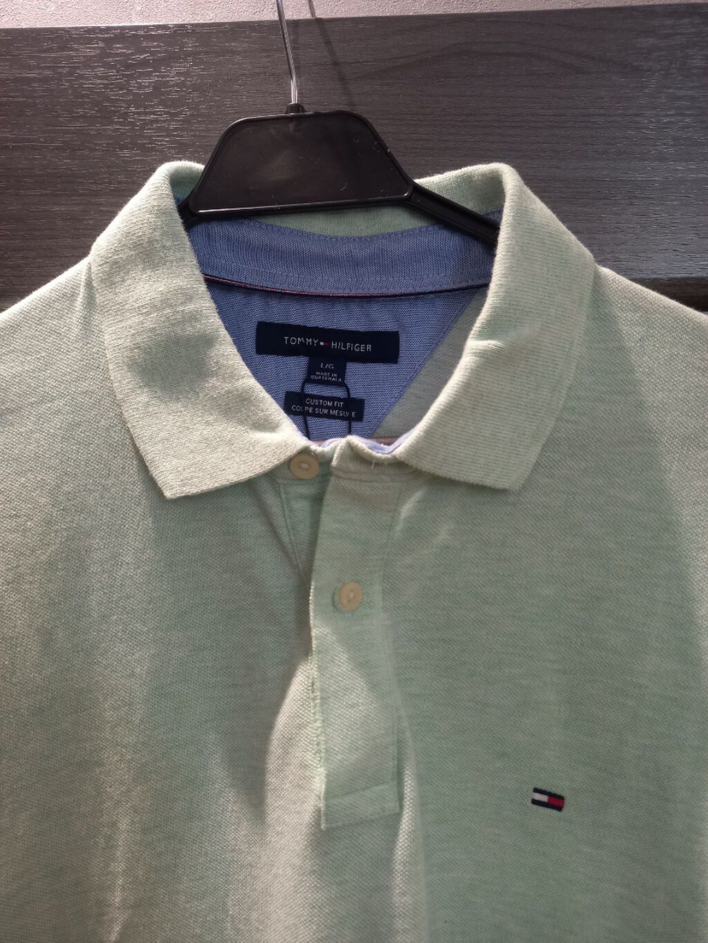 Polo köynək, Tommy Hilfiger, L, rəng - Yaşıl — Şəxsi əşyalar, Bakı (2)