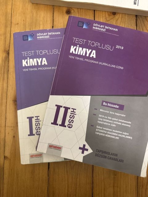 Məhsul: “Test Toplusu – Kimya” (Yeni Təhsil Proqramı/Kurikulum üzrə) — Zərdab